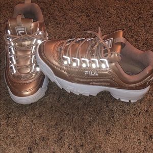 Rose gold FILA